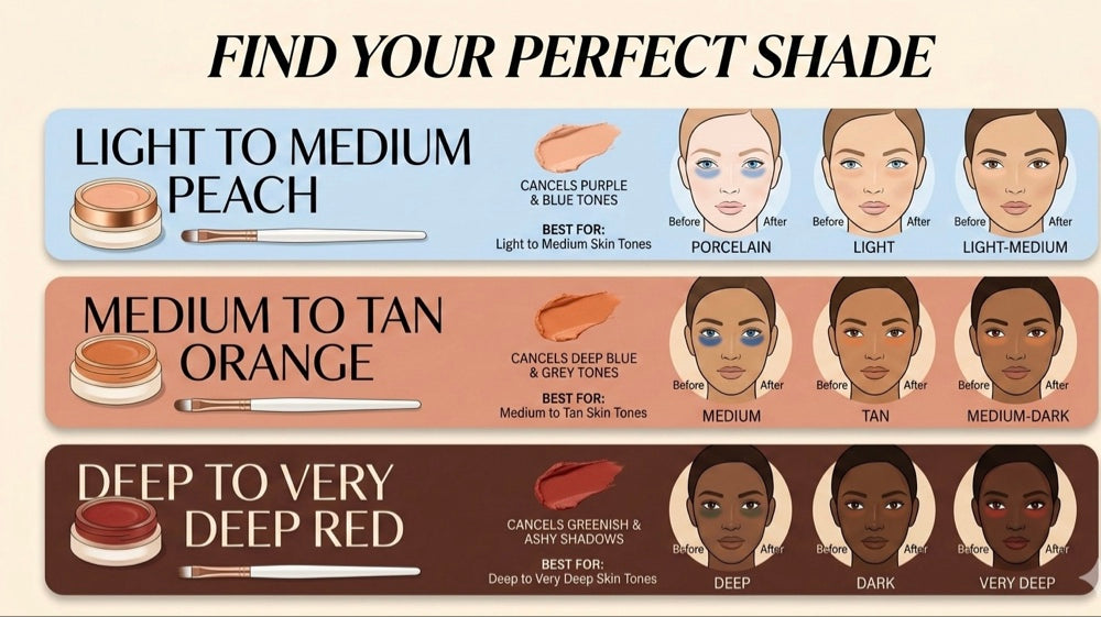 Under-Eye Magic: clay corrector