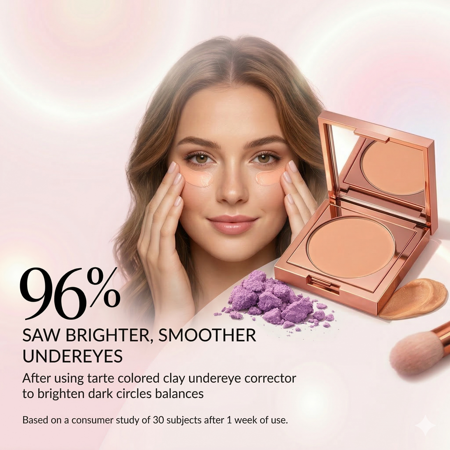 Under-Eye Magic: clay corrector