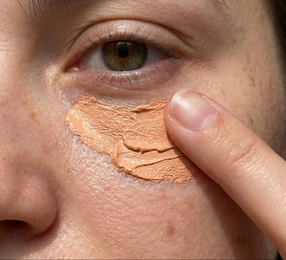 Under-Eye Magic: clay corrector
